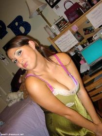 Babe having fun in office.